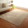 Einfarbiger dicker Korallensamtteppich Moderner Wohnzimmer-Bereichsteppich Schlafzimmer-Nachttischteppich Tatami Krabbelmatte Heimdekoration