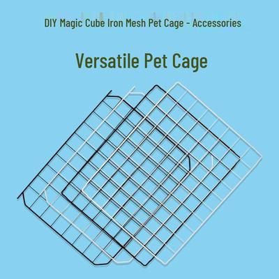 Самодельная клетка для питомцев из железной сетки и многофункциональное решение для хранения