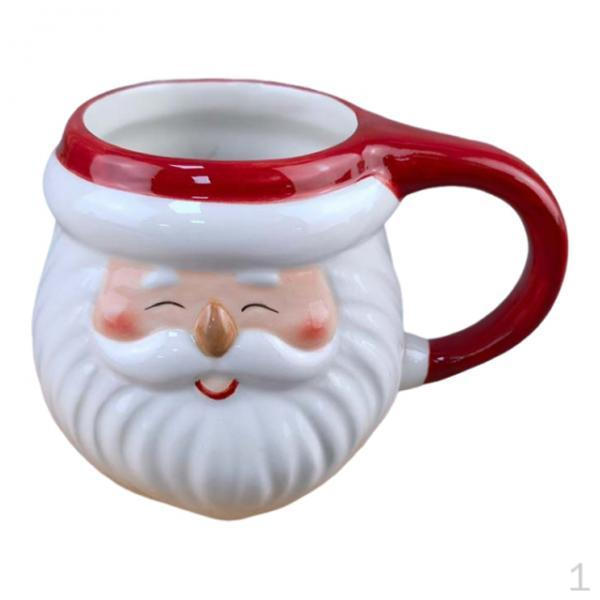 

Керамическая Рождественская кофейная кружка Чашка для питья Милый оригинальный подарок для холодных напитков Сок Вода Style D