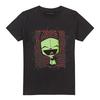 Invader Zim Happy Gir 100% Baumwolle T-Shirt Herren-T-Shirts Oberteil S-5XL, Schwarz