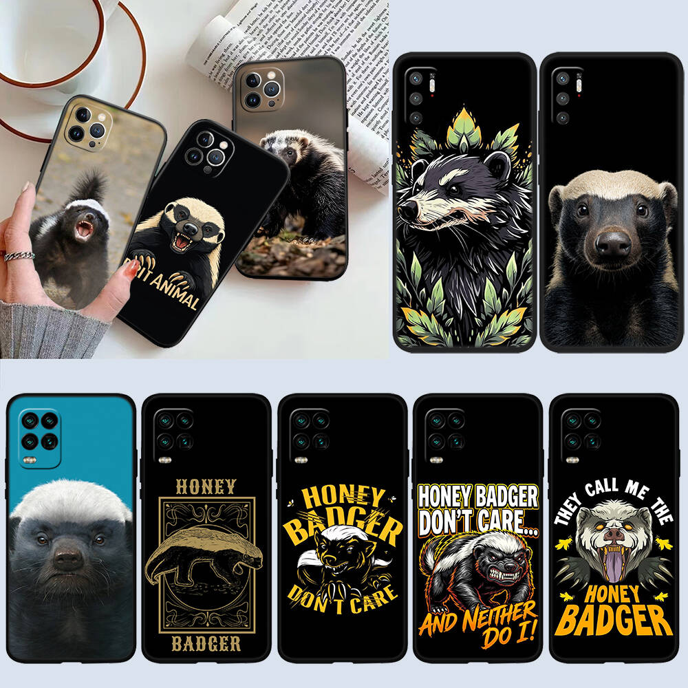 Honey Badger Case for Samsung Note 20 10 S25 Plus Ultra Lite FE M20 M21 M30 M31 M51 A11 A26 A51 A52 A53 A56 A70 A71 A72 A73