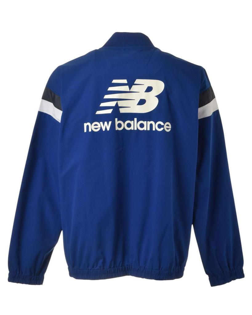 Golf Blouson Merk 4 [New Balance] Waterafstotend Volledige Rits (Rekbaar, Logo) / Heren / 012-6120002 112_Blauw [M]