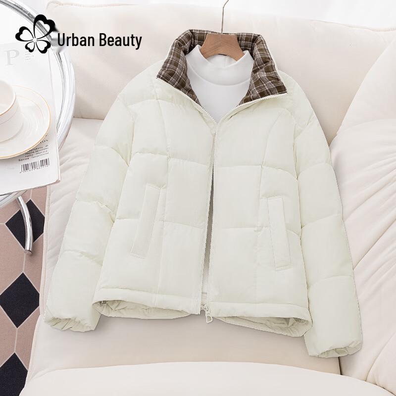 

Urban Beauty Women s Winter Plaid Padded Jacket XL
