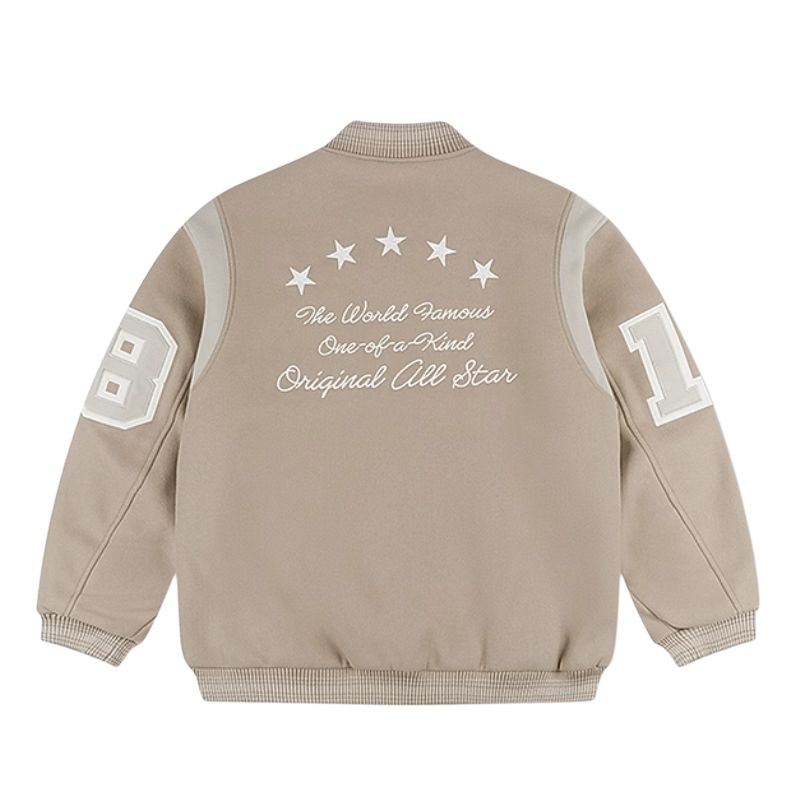 Converse Hochwertige Varsity-Jacke 10026725-A02