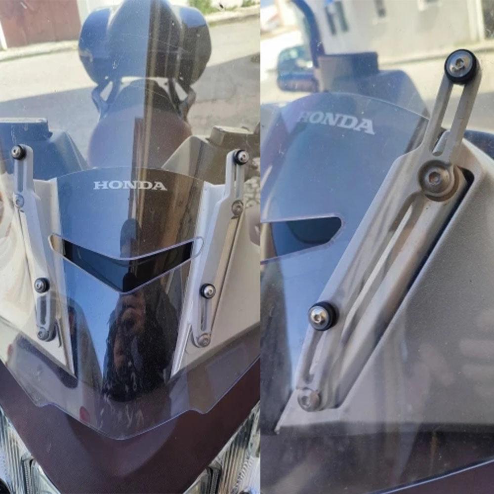 For NC750D Windscreen Adjusters Airflow Adjustable Windshield Bracket For HONDA NC 750D NC750 D 2017-2019 Motorcycle Accessories