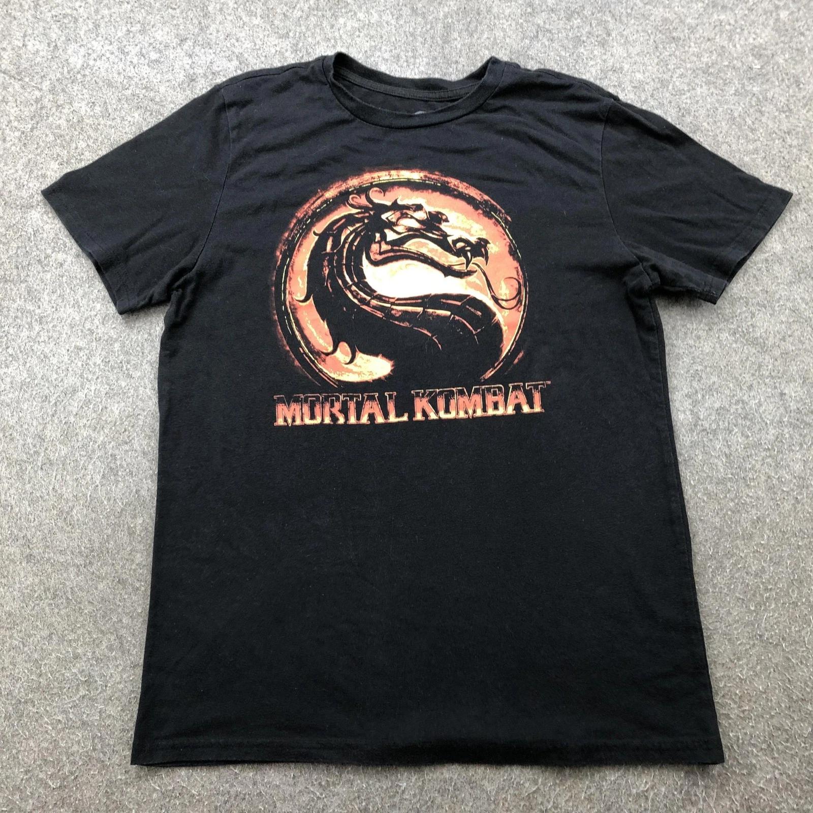 

Mortal Kombat Shirt Mens Medium Graphic Tee Video Game Mad Engine Vintage Style S