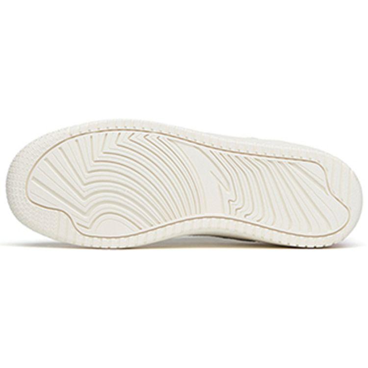 Anta Lightweight Durable Non-Slip Low-Top Casual Sneakers Women Sneakers White Gray Purple 922148066-2