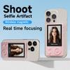 Vlog Selfie Monitor Screen Vlog Magnetic Video Recording for iPhone & Android Wireless Mirroring Content Creator Live Stream