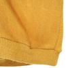Vintage 70s Long Sleeve V Neck Cardigan Mustard Button Remake Men's Used