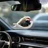 Persönlichkeits Auto Dekoration 2 Stück Schlafender Hund Hängendes Ornament, Acryl 2D Flacher Anhänger, Haltbares Ornament Niedliches Tier Rückspiegel Anhänger, Weihnachtsgeschenk