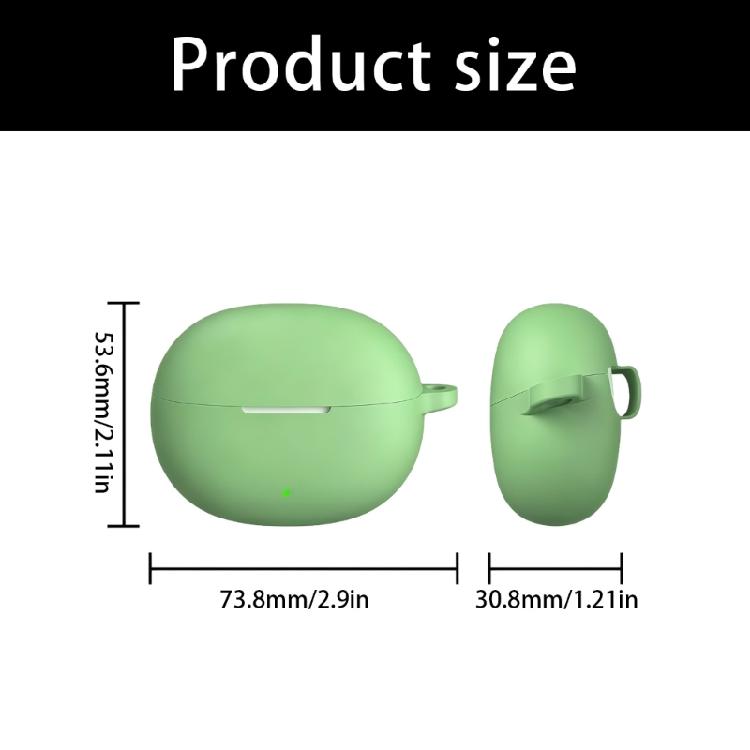 Flexible Silicone Earphone Protector Case Shock Absorption Dust Prevention for True Wireless 3e Wireless Earbud