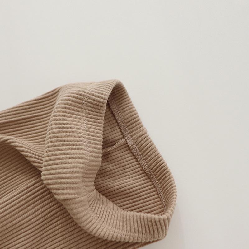 Mädchen-Strickleggings im INS-Stil mit Spitzenbesatz für Frühling und Herbst