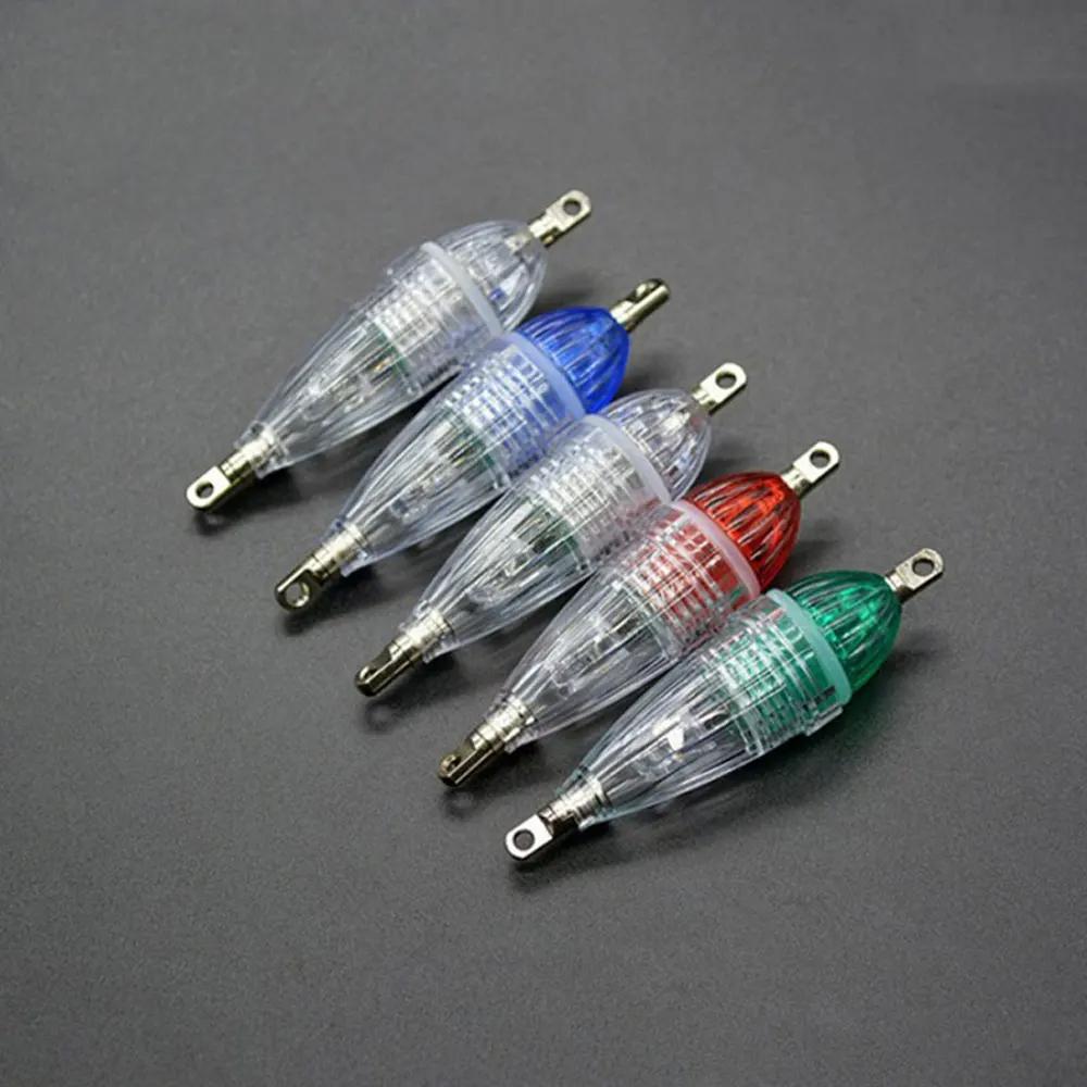 Mini LED Angeln Tintenfisch Fisch Köder Licht Tiefer Tropfen Unterwasser Lampe Angeln Werkzeuge Rot Blau Grün Weiß bunte