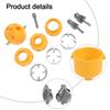 Versatile PVC Pipe Threader Kit 4-Point & 6-Point Compatible Tool For Easy For Power Tools Drill Bits Accessory In Stock