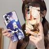 Game GI Ningguang Matte TPU Mobile Phone Case for VIVO Y77 76 75 74 73 72 58 56 55 51 50 38 36 Y19 Y18 Y03 Y01 5G Colorful Cover