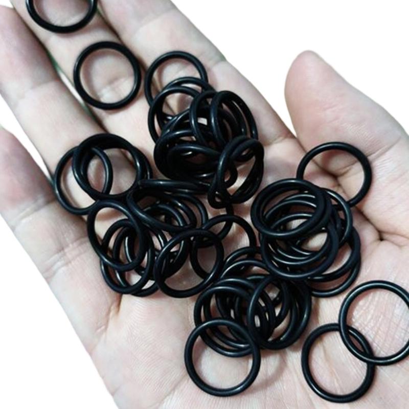 Pack Of 20 Rubber O Rings Replacement Components For Tape Mechanisms With 9 To 13mm Inner Diameter