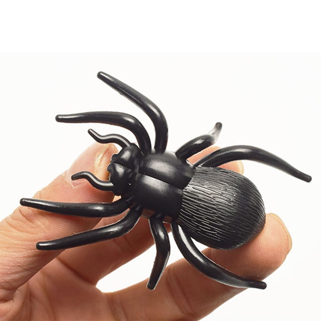 Creeping Spiders Toy Creative Prank Spider Action Model Educational Animal Figures Crawling