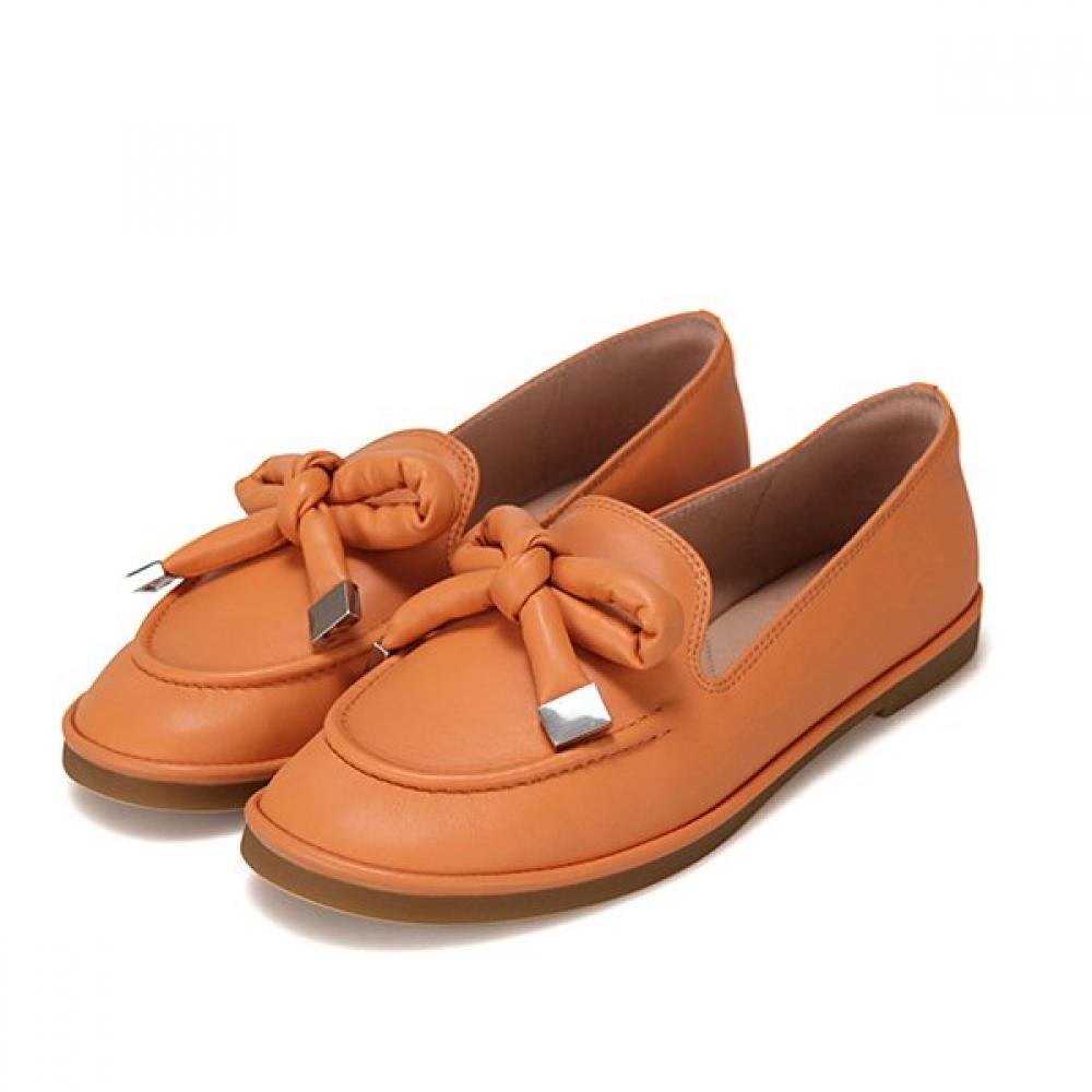 Barbara Leather Ribbon CuShioning Women S Loafer 1cm Bbh151or 250mm 14470₽