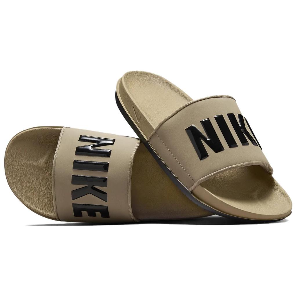 Nike Offcourt Quiet Slide Slippers Men's Brown Black BQ4639-204