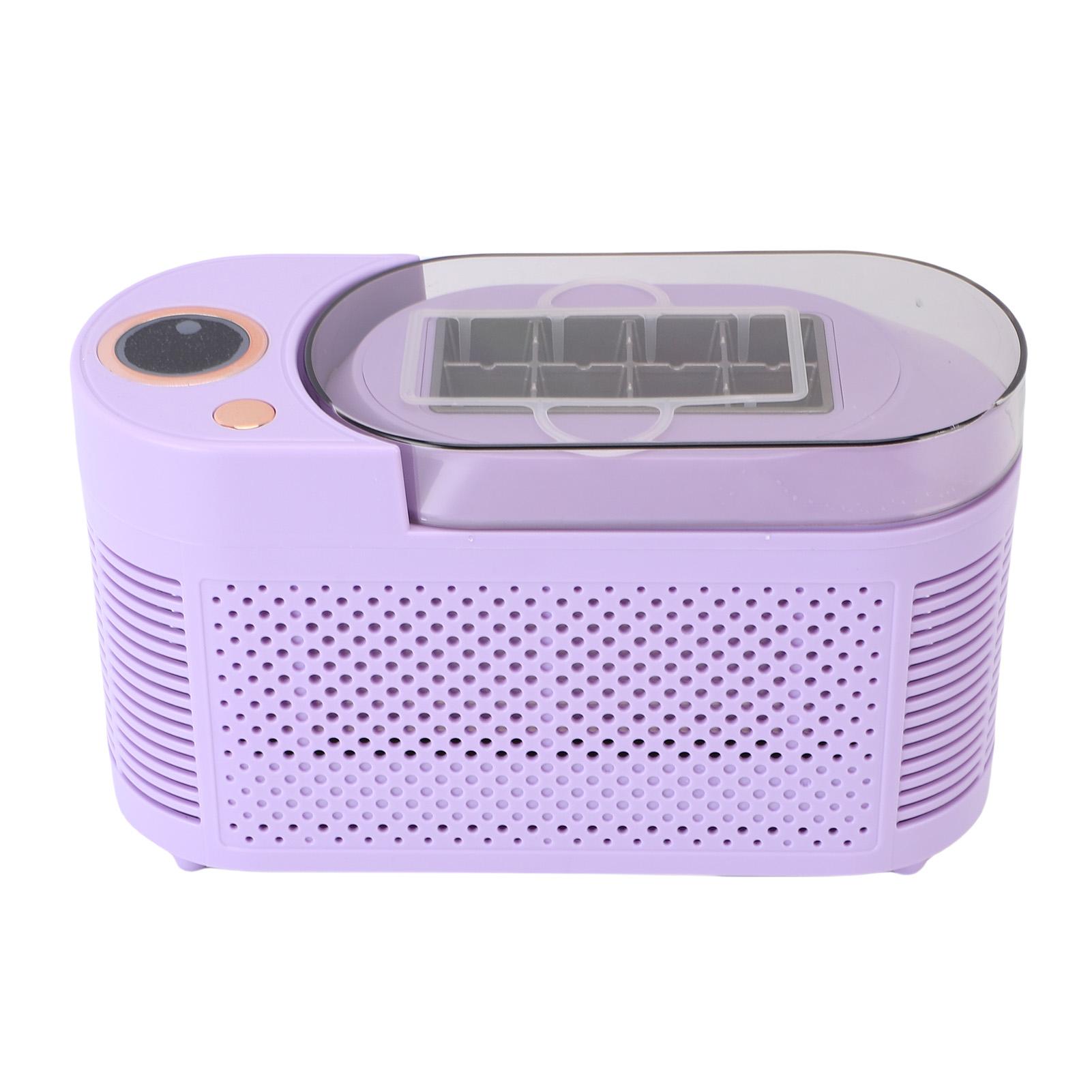 

Desktop Ice Maker High Efficiency Built in Cube Compact Ice Making Machine for Home Dorm Office US Plug L