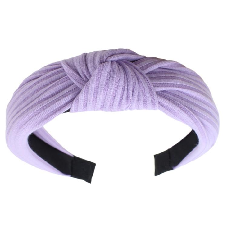 Elegant Knotted Fabric Hairband Women Wide Headband Hair Styling Accessories