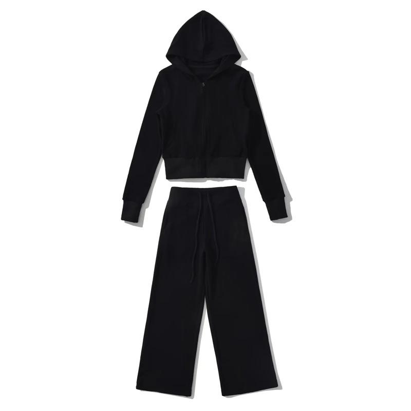 Women's Mid-Waist Drawstring Sweatpants - Casual, Comfortable, and Versatile for Autumn/Winter