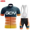 2025 Raudax GCN Team Summer Short Sleeve Cycling Jersey Set Breathable Mountain Bike Cycling Clothing Maílllot Ciclismo Hombre