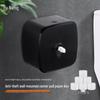 Yunen Commercial Wall-Mounted Black Center Pull Tissue Dispenser