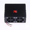 Car Heater 12V/24V 500W High Power Electric Heating Fan Portable Trucks Air Heater Winter Car Heater Defroster Kit