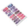 6 Φύλλα Αυτοκόλλητα Nail Art Vintage Πλήρους Κάλυψης Αυτοκόλλητα Νυχιών Μεταφοράς Νερού για Γυναίκες Παιδιά Κορίτσια