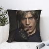 Leon Kennedy Pillow Cover Comfy Cushion Cover Cute Funny Pillow Case For Sofa Home Decor