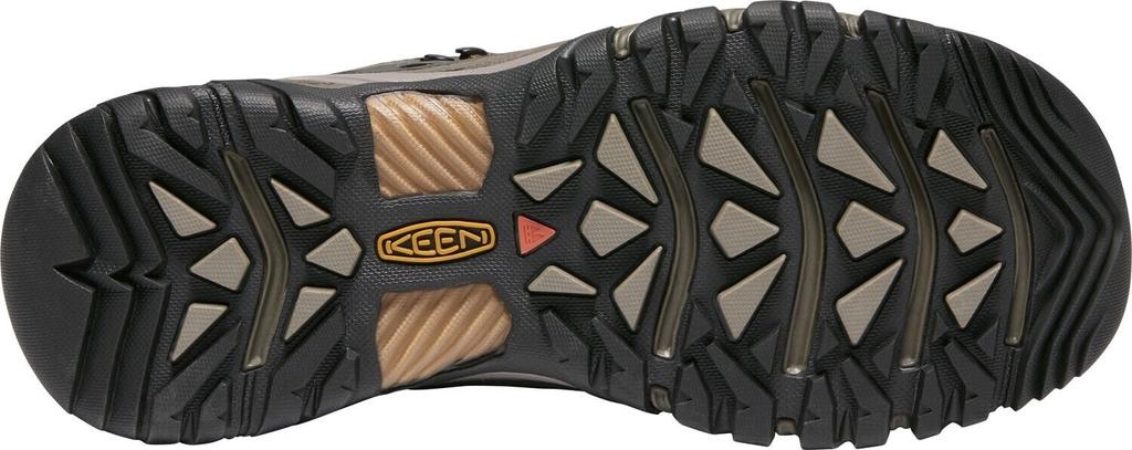 Men's Keen Targhee III WP Mid Trekking Shoes Black Olive/golden Brown