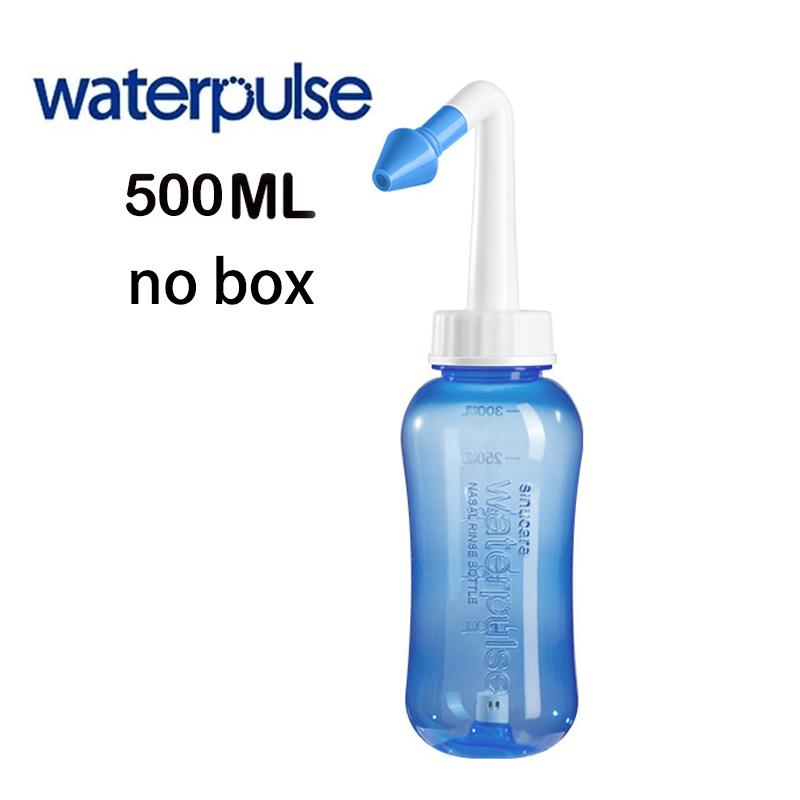 300/500ML Nasal irrigator Waterpulse Neti Pot Nasal Wash Cleaner Bottle Nose Protector Avoid Allergic Rhinitis Adults Children