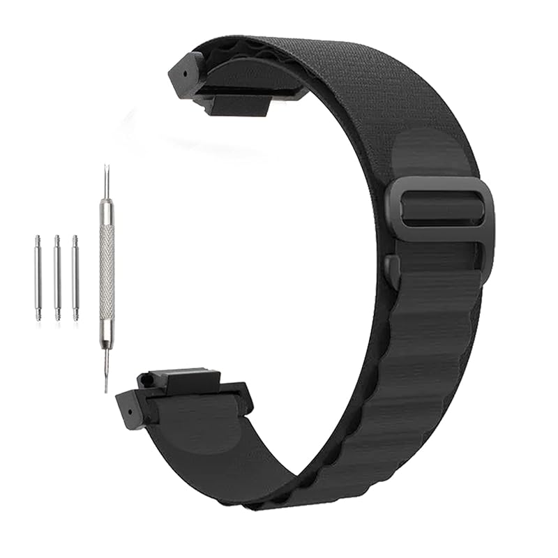 

[SQHYWJ] Сменный ремешок для часов серии Casio G-SHOCK, нейлоновый материал, ремешок для часов с пряжкой, подходит для унисекс GA-110 (застегивающийся ремешок -