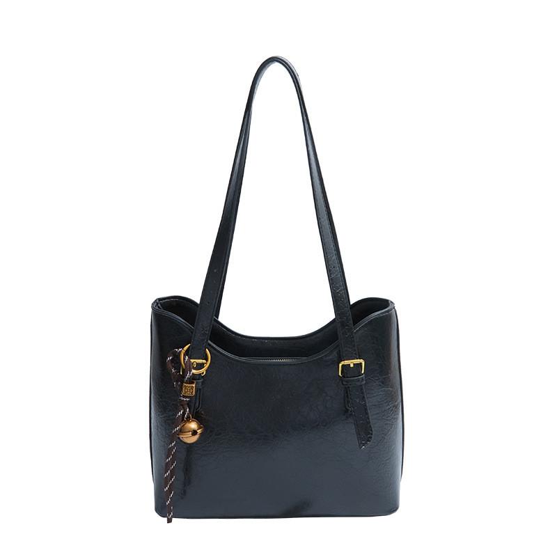 Elegante, ruime totebag voor dames, wintercollectie, stijlvolle schoudertas