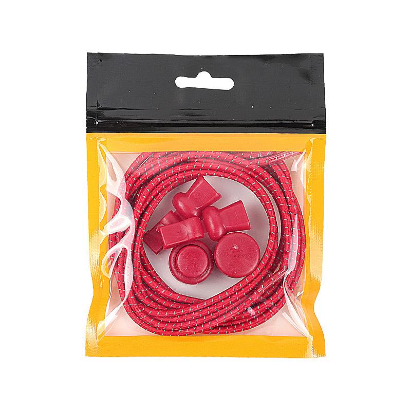 Reflective No-Tie Elastic Shoelaces for Running, Sports, Hiking - Quick and Easy for Lazy and Active Individuals