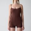 SKIMS Kardashian Lace Camisole Bodysuit: Skin-Friendly Nude Tummy Control Hip Lift Yoga Wear