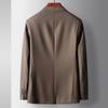 Autumn and Winter Light Luxury Business Single West Middle-aged and Young People Solid Color Single-breasted Trendy Suit Jacket