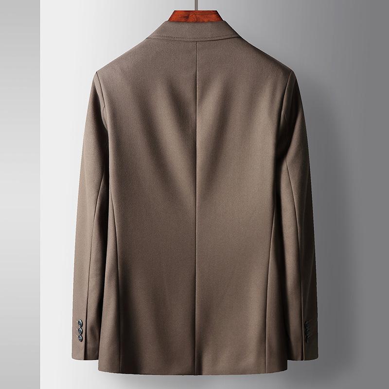 Autumn and Winter Light Luxury Business Single West Middle-aged and Young People Solid Color Single-breasted Trendy Suit Jacket