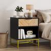 Modern Nightstand with One Drawer and One Open Compartment, Suitable for Living Room, Bedroom and Hallway, 43 x 40 x 55 cm, 1 Piece