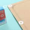 Student 15mm Loose Leaf Self Adhesive Hole Reinforcement Labels Round Stickers Hole Punch Protector Binding Paper Sticker