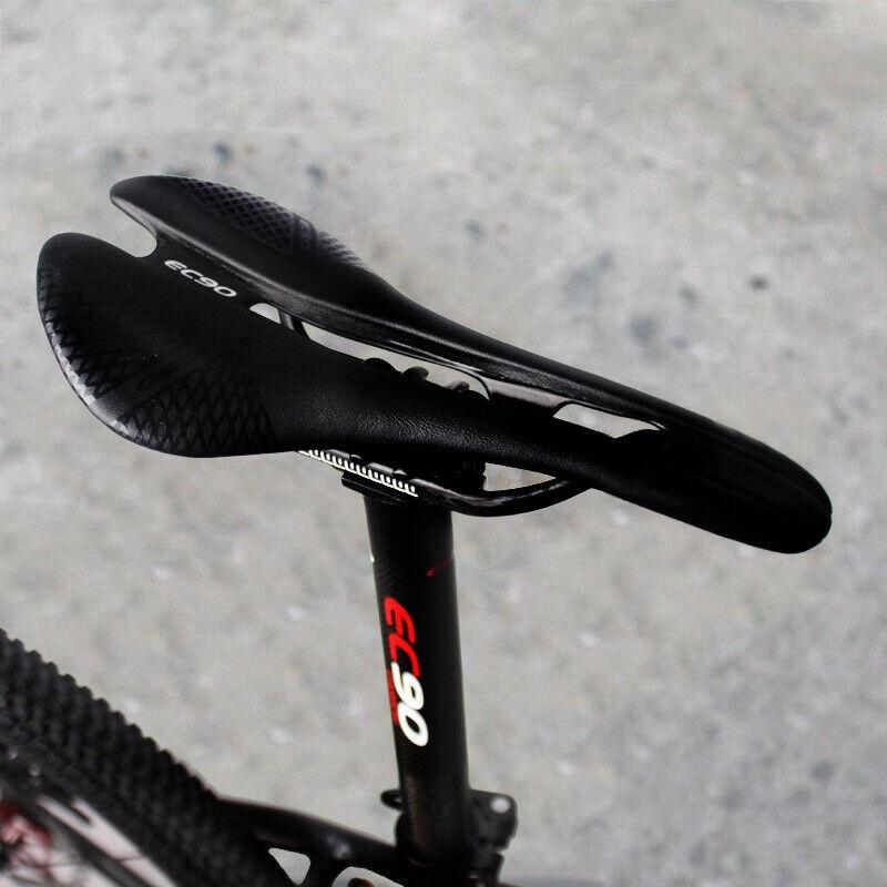 EC90 Carbonfaser Fahrradsattel Bequemer Mountainbike-Sattel 270*128mm Fahrrad-Sitzkissen