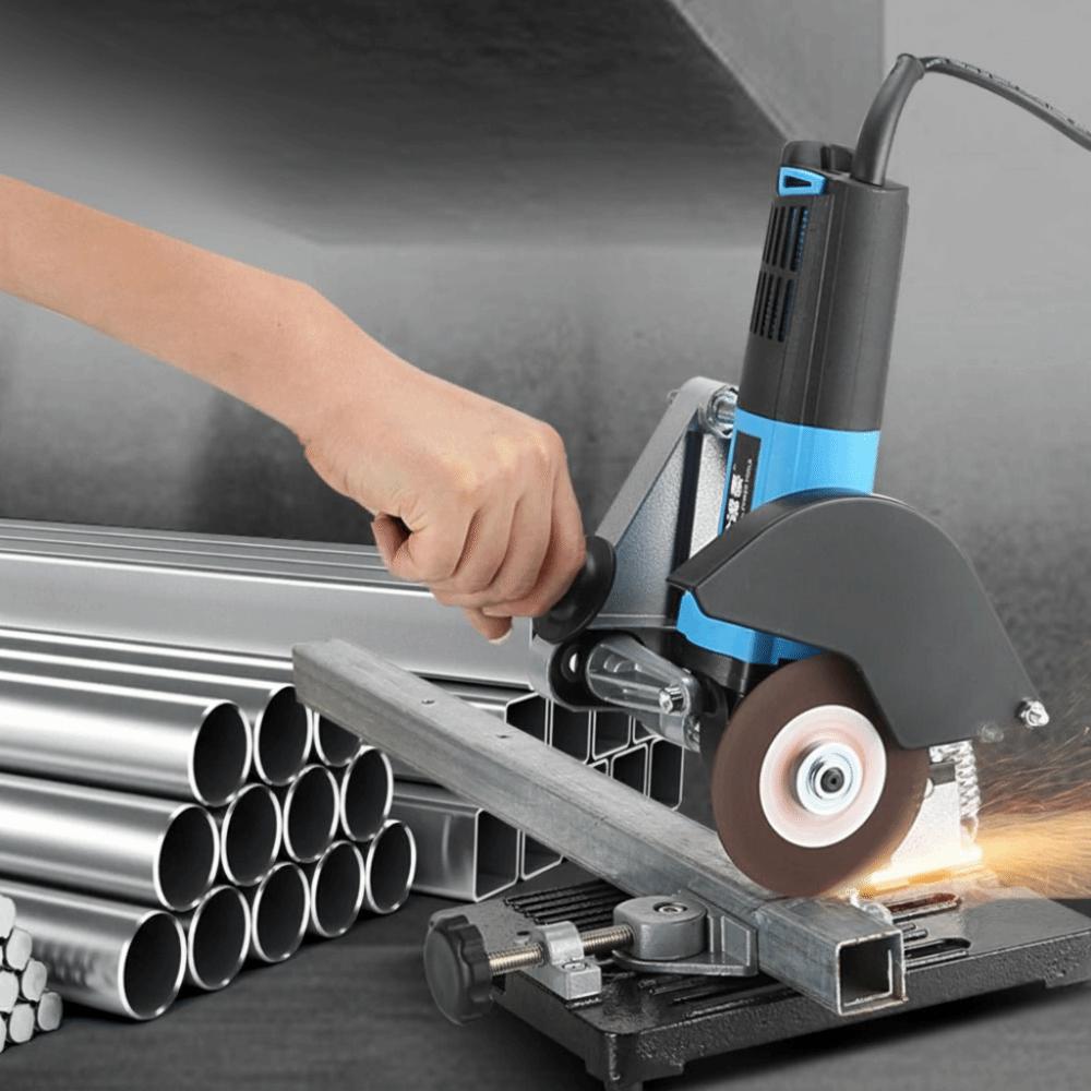 2 in 1 Angled Grinder Fixed Bracket High Accuracy Adjustable 45 Degree Clamps Angled Grinder Stand Universal Durable