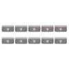 10 Pcs Car Wind Deflector Fixing Clips Side Window Wind Deflectors Clips