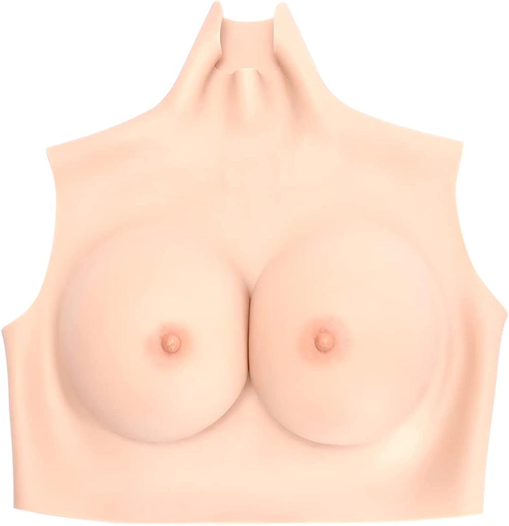 Silicone Breastplate Fake Boobs False Breasts B/C/D/E/G Cup For Breast Forms For Transgender Crossdressers Silicone Filling