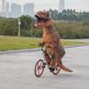 [24HOURS] Dinosaur Cosplay Dinosaur Kigurumi Tyrannosaurus Monster Cosplay Costume Air Filled Inflatable Party Unisex Inflatable G176 For Kids