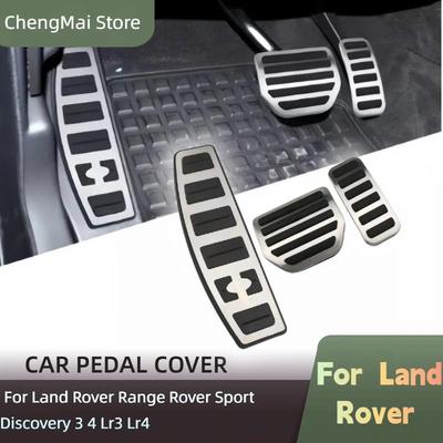 Car Pedals Cover for Land Rover Range Rover Sport Discovery 3 4 Lr3 Lr4 Gas Accelerator Footrest Modified Pedal Pad