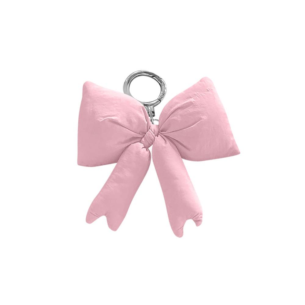 Colored Bow 3D Bow Decoration Cotton Candy Style 3D Design Sweet Bag Pendant Cute Charm Sweet Decoration Bow Bag Pendant