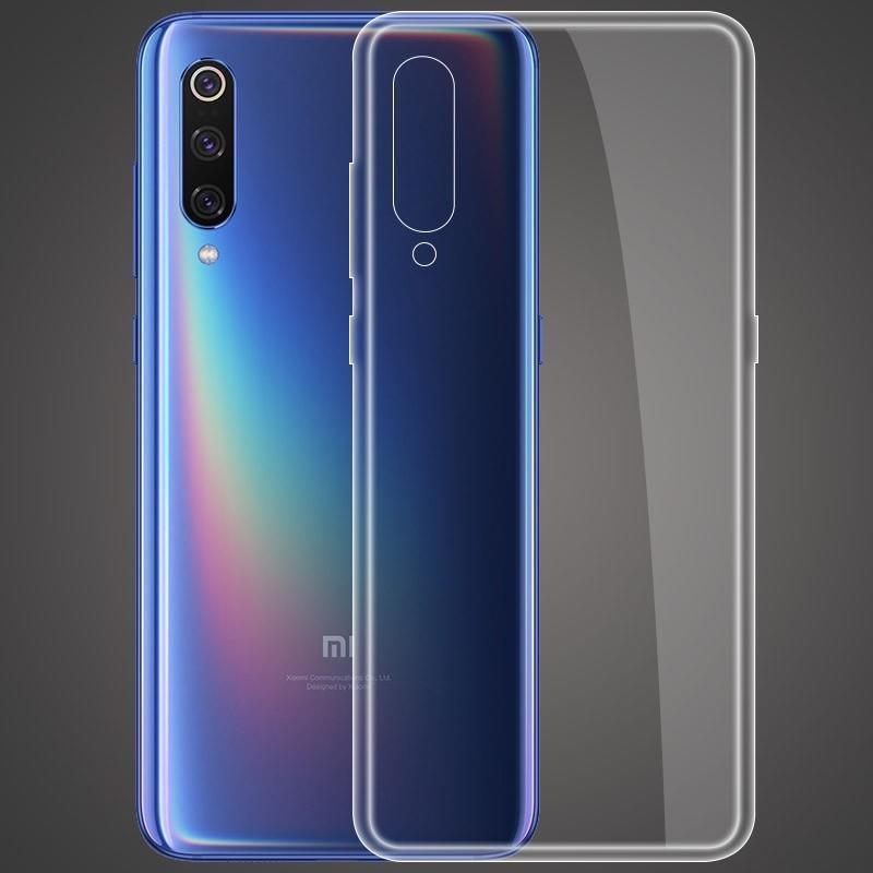 Wholesale Phone Case for Xiaomi Mi 9 Flexible TPU Shell HD Transparent Cover with Precise Lens Cutouts