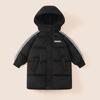 Children's down cotton-padded clothes Medium long children's clothes Boys' clothes Padded-padded clothes Girls' baby cotton-padded jackets Keep warm